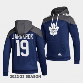 Toronto Maple Leafs Calle Jarnkrok Stylish Blue AEROREADY Pullover 2022-23 Hoodie