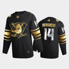 Anaheim Ducks Adam Henrique #14 2020-21 Golden Edition Black Limited Authentic Jersey