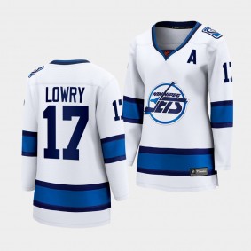 Jets Adam Lowry 2022 Special Edition 2.0 White Jersey Women