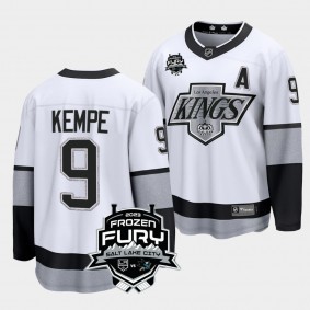 2023 Frozen Fury Adrian Kempe Jersey Los Angeles Kings White #9 Alternate Men's