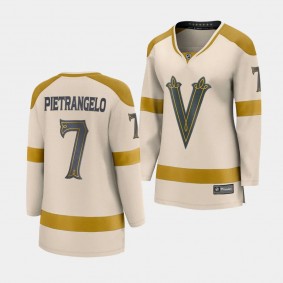 Alex Pietrangelo Vegas Golden Knights 2024 NHL Winter Classic Women Breakaway Player 7 Jersey