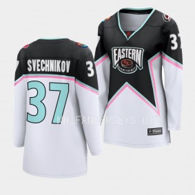 Carolina Hurricanes Andrei Svechnikov 2023 NHL All-Star Eastern Conference Women Black Jersey Breakaway Player