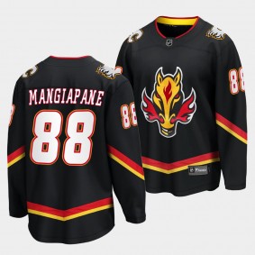 Calgary Flames #88 Andrew Mangiapane Alternate 2022-23 Black Breakaway Player Jersey