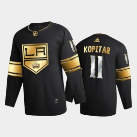 Los Angeles Kings Anze Kopitar #11 2020-21 2021 Golden Edition Black Limited Authentic Jersey