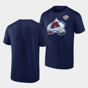 Colorado Avalanche 2022 NHL Global Series T-Shirt Navy