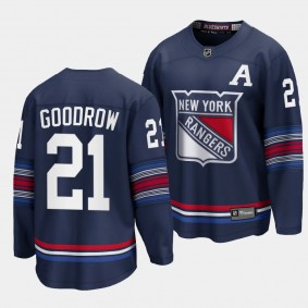 New York Rangers Barclay Goodrow 2023-24 Alternate Navy Premier Breakaway Player Jersey Men's