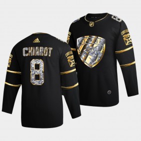 Ben Chiarot Florida Panthers 2022 Stanley Cup Playoffs #8 Black Diamond Edition Authentic Jersey