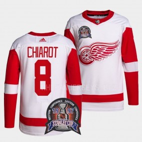 Detroit Red Wings 25th Anniversary Ben Chiarot #8 Red Authentic Pro Jersey Men's