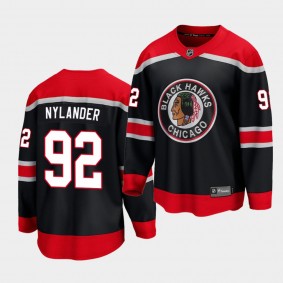Alex Nylander Chicago Blackhawks Special Edition Black Breakaway Jersey