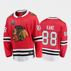 Chicago Blackhawks Patrick Kane #88 2020 Stanley Cup Playoffs Red Home Jersey