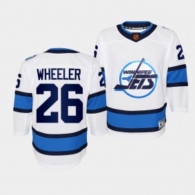 Youth Blake Wheeler Jets White Special Edition 2.0 Jersey