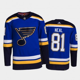 2021-22 Blues James Neal Home Blue Jersey