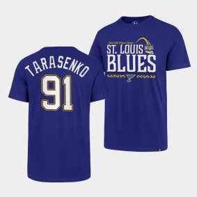 Vladimir Tarasenko #91 St. Louis Blues 2022 Winter Classic Premier Franklin T-Shirt