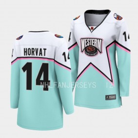 New York Islanders Bo Horvat 2023 NHL All-Star Breakaway Player Women White Jersey