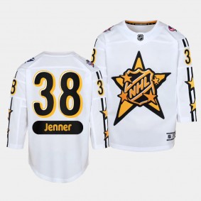 Boone Jenner Columbus Blue Jackets Youth Jersey 2024 NHL All-Star Game White Premier Jersey