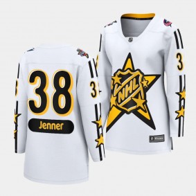 Columbus Blue Jackets Boone Jenner 2024 NHL All-Star Game Breakaway Women White Jersey