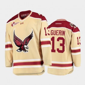 Bill Guerin #13 Boston College Eagles 2021-22 College Hockey Beige Jersey