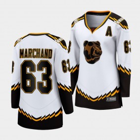 Bruins Brad Marchand 2022 Special Edition 2.0 White Jersey Women