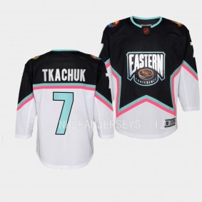 Ottawa Senators #7 Brady Tkachuk 2023 NHL All-Star Eastern Conference Premier Black Youth Jersey