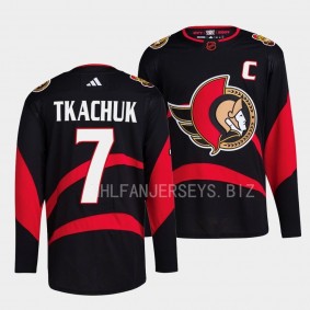 Special Edition 2.0 Ottawa Senators Brady Tkachuk #7 Black Breakaway Jersey 2022