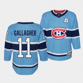 Youth Brendan Gallagher Canadiens Blue Special Edition 2.0 Jersey