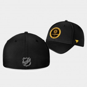 Boston Bruins 2022 Training Camp Black Authentic Pro Flex Hat