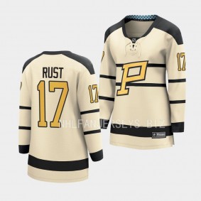 Bryan Rust Pittsburgh Penguins 2023 Winter Classic Women Player 17 Jersey