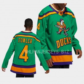 Mighty Ducks Cam Fowler Anaheim Ducks Green #4 Authentic Jersey