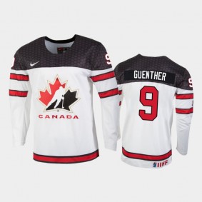 Canada Dylan Guenther 2022 IIHF World Junior Championship Jersey White