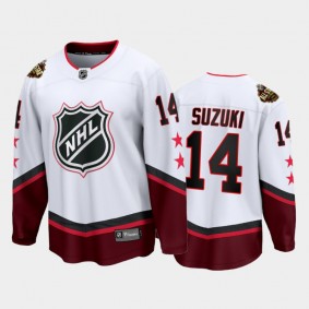 Montreal Canadiens Nick Suzuki #14 2022 All-Star Jersey White Eastern Conference