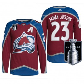 Vancouver Canucks 2022 Stanley Cup Playoffs Oliver Ekman-Larsson Authentic Pro Jersey