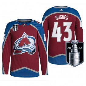 Vancouver Canucks 2022 Stanley Cup Playoffs Quinn Hughes Authentic Pro Jersey