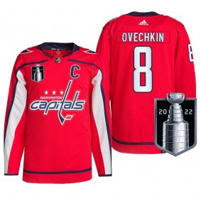 Capitals Alexander Ovechkin 2022 Stanley Cup Playoffs Red Jersey