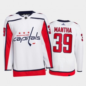 Anthony Mantha Washington Capitals Primegreen Authentic Pro Jersey 2021-22 White #39 Away Uniform