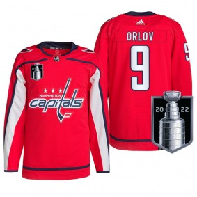 Capitals Dmitry Orlov 2022 Stanley Cup Playoffs Red Jersey