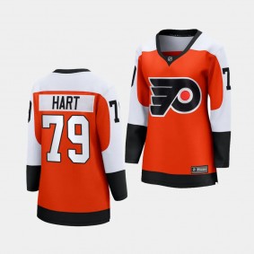 Carter Hart Philadelphia Flyers 2023-24 Home Women Premier 79 Jersey Breakaway Player