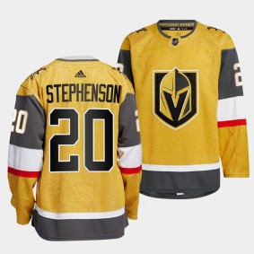 Vegas Golden Knights 2022-23 Home Chandler Stephenson #20 Gold Jersey Authentic
