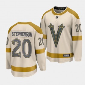 Vegas Golden Knights Chandler Stephenson 2024 NHL Winter Classic Cream Breakaway Player Jersey Men's