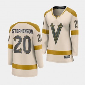 Chandler Stephenson Vegas Golden Knights 2024 NHL Winter Classic Women Breakaway Player 20 Jersey