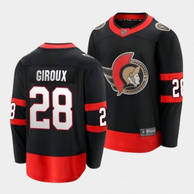 Claude Giroux Ottawa Senators 2022 Home Black Breakaway Player Jersey Men