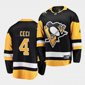 Cody Ceci Pittsburgh Penguins 2020-21 Home Men Black Breakaway Player Jersey