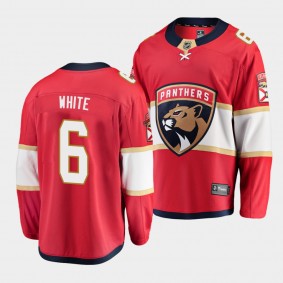 Colin White Florida Panthers Home Red Breakaway Player Jersey Men