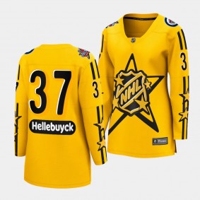 Connor Hellebuyck Winnipeg Jets 2024 NHL All-Star Game Women Breakaway 37 Jersey