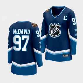Connor McDavid Oilers 2022 NHL All-Star Western Women Jersey