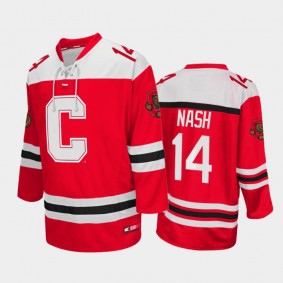 Cornell Big Red Riley Nash #14 College Hockey Red Jersey