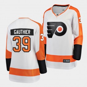 Cutter Gauthier Flyers Away 2022 NHL Draft Women Jersey