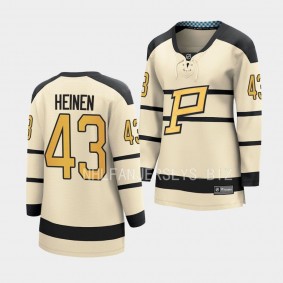 Danton Heinen Pittsburgh Penguins 2023 Winter Classic Women Player 43 Jersey