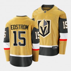 Vegas Golden Knights David Edstrom 2023 NHL Draft Gold Alternate Jersey Breakaway Player
