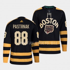 2023 Winter Classic Boston Bruins David Pastrnak #88 Black Primegreen Jersey