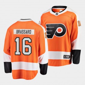 Derick Brassard Philadelphia Flyers 2021 Home Orange Player Men Jersey